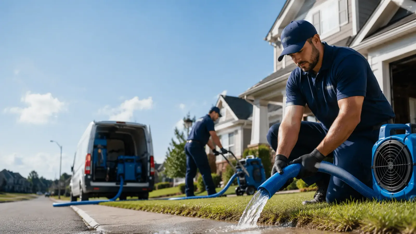 Flood Damage Restoration in Blue, AZ